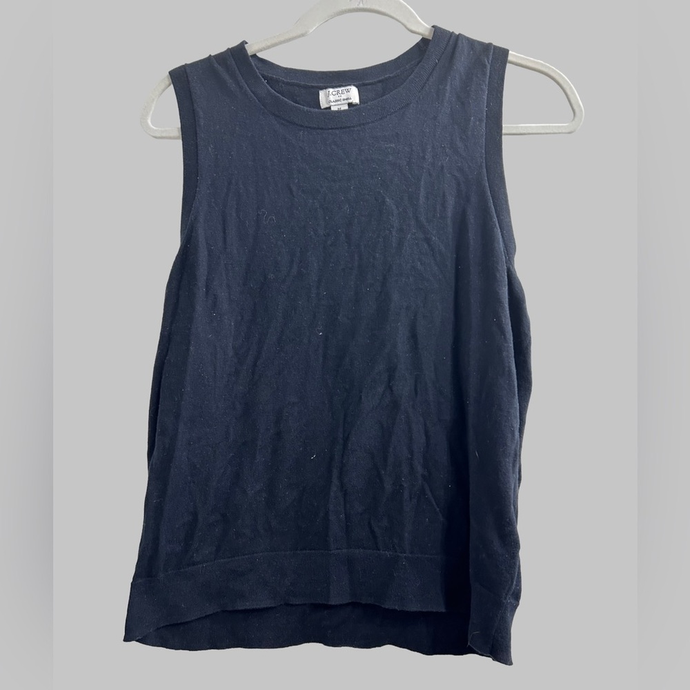 J. Crew Black Sleeveless Tank Top